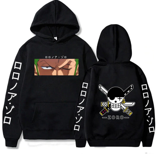 Anime Sweatshirts Luffy, Roronoa Zoro Manga Hoodies